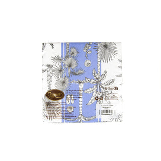 Southern Palms Blue/White Napkin Luncheon