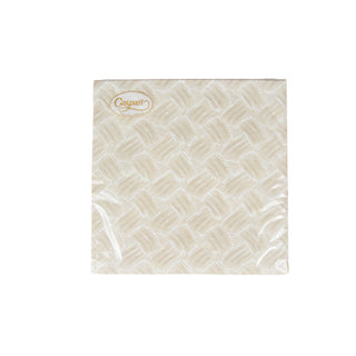 Basketry Flax-Paper Linen Napkin Airlaid Dinner-12 In