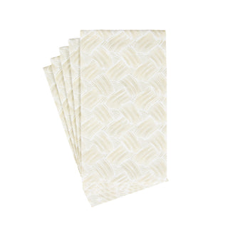 Basketry Flax-Paper Linen Guest Towels Airlaid - 12 In