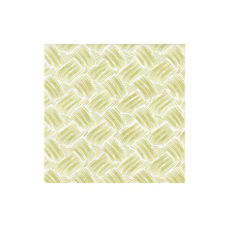 Basketry Moss Green Paper Linen Boxed Cocktail Napkins - 15 Per Package