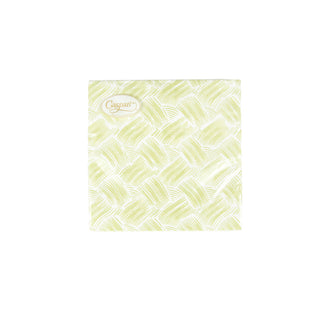 Basketry Moss Green-Paper Linen Napkin Airlaid Cocktail-15 In