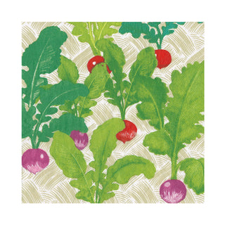 Radish Patch Luncheon Napkins - 20 Per Package