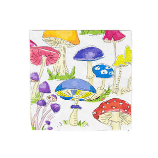 Woodland Mushrooms Napkin Luncheon
