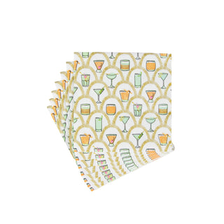 Deco Cocktails  Napkin Box Cocktail - 40 per box