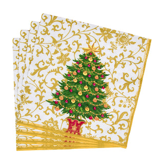 Gilded Tree Napkin Dinner