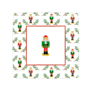 Little Nutcracker Sq Salad & Dessert Plates - 8 Per Package