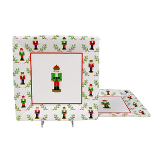 Little Nutcracker Sq Salad/Dessert Plates Square