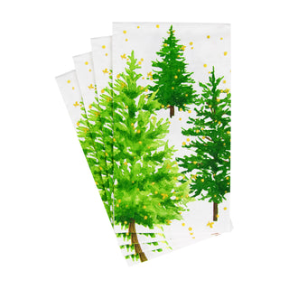 White Christmas Guest Towel