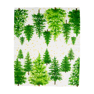 White Christmas Guest Towel