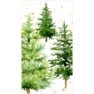 White Christmas Guest Towel