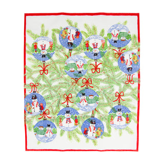 Snowman Ornaments Guest Towel Napkins - 15 Per Package