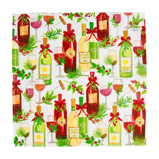 A Christmas Toast Napkin Cocktail