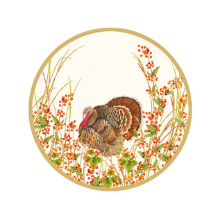 Turkey And Berries Salad/Dessert Plates