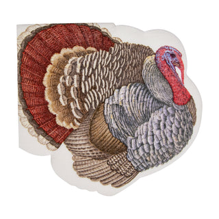 Turkey--Die-Cut Napkin Airlaid Luncheon D-Cut 15 In