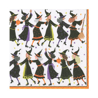 Witches Conga Line Napkin Luncheon