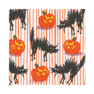 Halloween Cats Napkin Luncheon