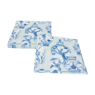 Glazed Porcelain Celadon-Ppr Linen Napkin Airlaid Dinner-12 In