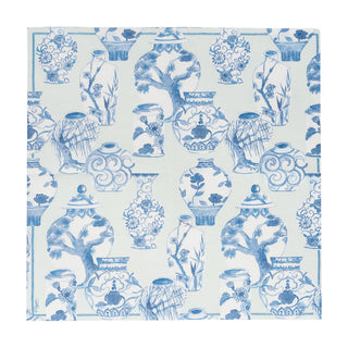 Glazed Porcelain Celadon-Ppr Linen Napkin Airlaid Dinner-12 In