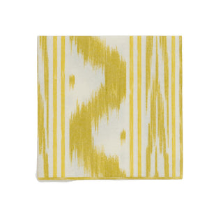Toile De Nantes Yellow-Paper Linen Napkin Airlaid Cocktail-15 In