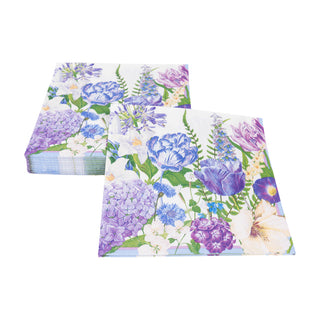 Shades Of Blue Luncheon Napkins - 20 Per Package