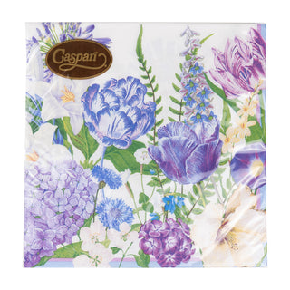 Shades Of Blue Luncheon Napkins - 20 Per Package