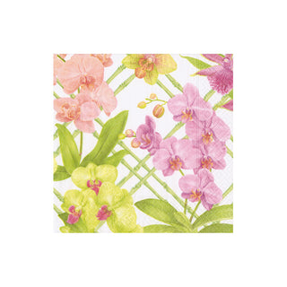 Orchid Conservatory Napkin Cocktail