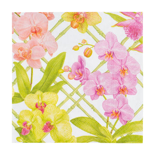 Orchid Conservatory Napkin Cocktail