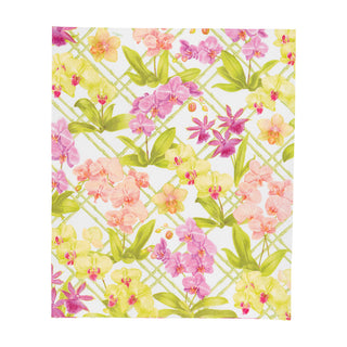 Orchid Conservatory Guest Towel Napkins - 15 Per Package