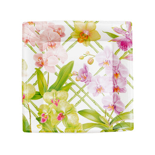 Orchid Conservatory  Sq Salad/Dessert Plates Square