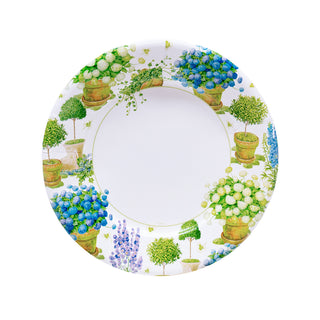 Potted Hydrangeas Salad/Dessert Plates