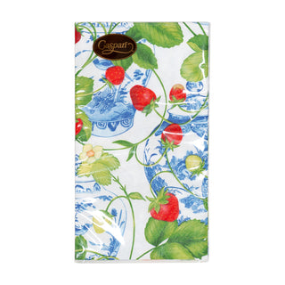 Strawberries And Cream Guest Towel Napkins - 15 Per Package