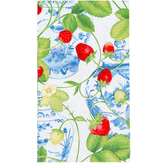 Strawberries And Cream Guest Towel