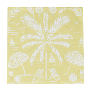 Palms And Parasols Key Lime Napkin Luncheon