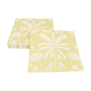 Palms And Parasols Key Lime Napkin Luncheon