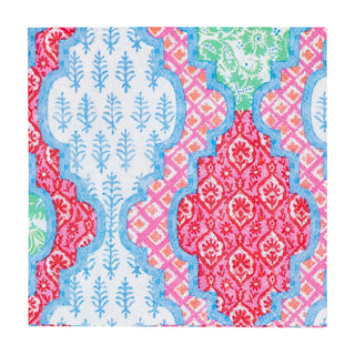 Provencale Cotton Pink Multi Napkin Cocktail