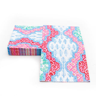 Provencale Cotton Pink Multi Guest Towel