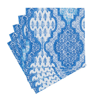 Provencale Cotton Blue Napkin Cocktail