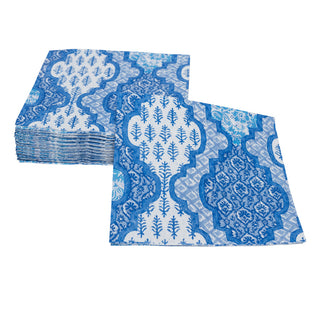 Provencale Cotton Blue Napkin Cocktail