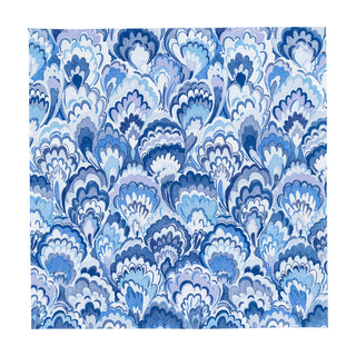 Marbled Ceramica Indigo Cocktail Napkins - 20 Per Package