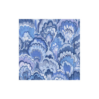 Marbled Ceramica Indigo Napkin Cocktail