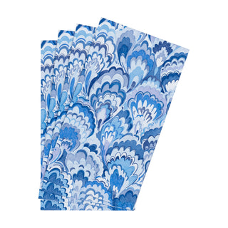 Marbled Ceramica Indigo Guest Towel