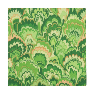 Marbled Ceramica Green Luncheon Napkins - includes 20 Luncheon Napkins