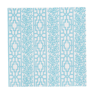 Coral And Trellis Robin's Egg Cocktail Napkins - 20 Per Package