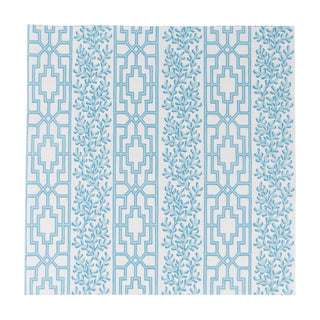 Coral And Trellis Robin's Egg Luncheon Napkins - 20 Per Package