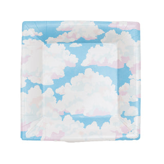 Blue Skies  Sq Salad/Dessert Plates Square