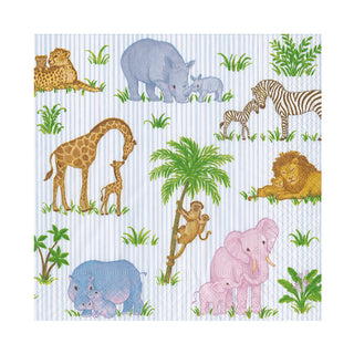 Safari Baby Napkin Luncheon