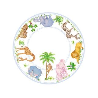 Safari Baby Salad & Dessert Plates - 8 Per Package