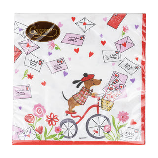 Love Notes Luncheon Napkins - 20 Per Package