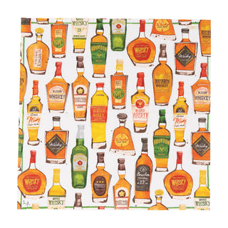 Whiskey Tasting Cocktail Napkins - 20 Per Package