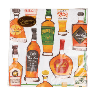 Whiskey Tasting Cocktail Napkins - 20 Per Package